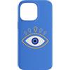 AuraStitch Custodia per iPhone 14 Pro Max Evil Eye | Grafica di protezione Nazar | Estetica mistica