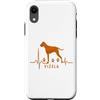 Vizsla Designs Custodia per iPhone XR Vizsla My Heartbeat Dog Love