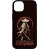 Red Sun Society Custodia per iPhone 14 Plus Samurai Ronin Katana Guerriero giapponese Bushido Giappone