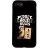 Jimbeels Custodia per iPhone SE (2020) / 7/8 Regole Casa Furetto