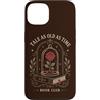Vintage Rose Book Club Romance Custodia per iPhone 13 Libro Club Reader Rose Romance Fiaba Letteratura
