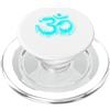 Buy Cool Shirts Maglietta Om Tie Dye Aqua PopSockets PopGrip per MagSafe