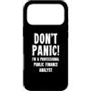 Financial Services Staff Gifts & T-Shirt Custodia per iPhone 17 Pro Max Analista di Finanza Pubblica