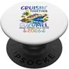 Cozumel 2026 Cruise Vacation Memories Crociera Insieme Cozumel 2026 Nave Dolphin Vacanza PopSockets PopGrip Adesivo