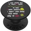 Whyitsme Design Scherzo divertente per lavori a maglia, con pecore PopSockets PopGrip Adesivo