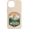 Unplugged Nature Therapy Cabin Retreat D Custodia per iPhone 14 Digital Fuori sede Nel bosco Detox introverso