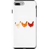 Chicken Poops Lip Balm Chicken Dog Toy C Custodia per iPhone 7 Plus/8 Plus Giocattoli di pollo per Coop gomma pollo giocattolo Traeger pollo Rub