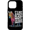 Rare Disease Warrior Gifts for Women and Custodia per iPhone 16 Pro Mese di sensibilizzazione sulle malattie rare Zebra febbraio Malattia rara