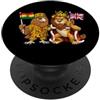 English UK Ghanaian Roots Britannico Inghilterra Ghana Bandiera Inglese Regno Unito PopSockets PopGrip Adesivo