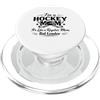 Team Mom Energy Giornata del gioco della mamma di hockey forte PopSockets PopGrip per MagSafe