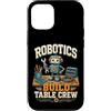 Jimbeels Custodia per iPhone 12/12 Pro Robotica Tavolo Montaggio
