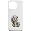 Timowo Studio Custodia per iPhone 13 Pro Ritratto Astratto di Moffetta
