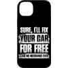 Mechanic Car Enthusiast Designs & Car Ou Custodia per iPhone 14 Plus Correggi la tua auto gratis Car Lover Mechanic Garage Car Guy