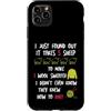 Whyitsme Design Custodia per iPhone 11 Pro Max Scherzo divertente per lavori a maglia, con pecore