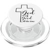 Christ Loves Me Always Christian Inspirational Pop Socket - God Good All The Time PopSockets PopGrip per MagSafe