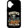 Jimbeels Custodia per iPhone 16 Robotica Tavolo Montaggio