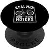 real men don't need motors funny bicycle gli uomini veri non hanno bisogno di motori divertente bicicletta bmx design PopSockets PopGrip Adesivo