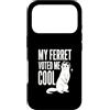 Jimbeels Custodia per iPhone 17 Pro Furetto Vota Cool
