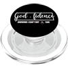 Christ Loves Me Always Christian Inspirational Art Pop Socket - God Fidence PopSockets PopGrip per MagSafe