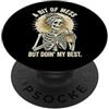 Adulto Sopraffatto Stressato Ansioso Gen A Bit Of Mess But Doin' My Best PopSockets PopGrip Adesivo