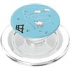 Whyitsme Design Disegno divertente del filato di pecora, maglieria PopSockets PopGrip per MagSafe