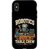Jimbeels Custodia per iPhone X/XS Robotica Tavolo Montaggio