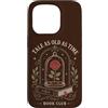 Vintage Rose Book Club Romance Custodia per iPhone 15 Pro Libro Club Reader Rose Romance Fiaba Letteratura