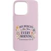 Morning Mercy Collection Custodia per iPhone 15 Pro Max Le sue misericordie sono nuove lamentazioni ogni mattina 3 22 23