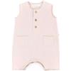 Bamboom Pagliaccetto Estivo Pure in Bambù per Neonato - 3 Mesi - Rosa