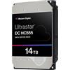 Western Digital WD Ultrastar DC HC555 - Disco rigido - data center - 14 TB - interno - 3,5" (8,9 cm) - SAS 12Gb/s - 7200 rpm - buffer: 512 MB