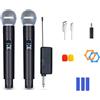 Microfono Karaoke Wireless Ricaricabile Portata 50 Metri Corpo ABS per Matrimoni