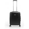 Unik Revolution Valigia da Cabina 55x40x21/26 cm - Espandibile, Rigida in ABS, 4 Ruote Doppie 360°, Chiusura a 3 Cifre, Leggera e Resistente - Bagaglio a Mano Approvato (Grigio, Piccolo)