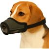Flamingo Museruola per cani - Nobit Kaki S - 14×9,5 cm - Circonferenza muso 42-58 cm - Nylon regolabile con inserti in mesh traspirante - Chiusura a clip - Flamingo