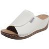 Generico Ciabatte Donna Estive Ortopediche 36-43 EU in Pelle con Platform e Bocca di Pesce Ciabatte Mare Hawaiana con Zeppa Pantofole Casa Doccia Antiscivolo Sandali Eleganti per Piscina Viaggio Spiaggia,39