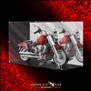 SHOWCASE LAB TECA IN PLEXIGLASS ACRILICO-SHOWCASE-PER SET LEGO®10269HARLEY DAVIDSON® FAT BOY®