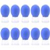 NVOQILIN Set di coppettazione in vetro Tazze di coppettazione in silicone per massaggio a vuoto Ventosa per corpo Viso Gamba Braccio Spalla posteriore