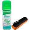 FEI FAN SET: Timodore Spray DEODORANTE Azione Rinfrescante, Protezione Antibatterica Per Piedi e Scarpe 150ml + Spazzola In Legno Con Setole Morbide (1 Spray + 1 Spazzola)