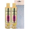 FEI FAN 2X Shampoo con PRO-V, Dona ai Tuoi Capelli il Nutrimento di cui Hanno Bisogno, 250ml, Disponibile In Diverse Varietà + Fascia Per Capelli (Colori Assortiti) (RICCI PERFETTI (2 Unità+Fascia))