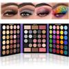 UCANBE Pretty All Set Eyeshadow Palette Pro 86 Colors Makeup Kit Matte Shimmer Eye Shadow Highlighters Contour Blush Powder All In One Makeup Pallet(02)