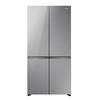 Hisense: Frigorifero side by side cross door a libera installazione RQ768N4GVE finitura grigio da 91 cm