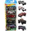Hot Wheels Fango borchie 5 Pack [Bruciatore di sabbia, Chevy Silverado Off Road, '73 Jeep J10, Custom Ford Bronco, Baja Bison T5] 1:64 Scale Diecast veicoli giocattolo