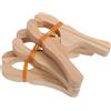 Didiseaon Molletta in Legno Grande per Giochi Creativi, Clip in Legno Fatta a Mano per Bambini, Presa Robusta per Costruzione di Fortezze e Teli da Spiaggia, Accessori Multiuso per Gioco