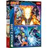 Trefl - Puzzle 2 in 1: Naruto Shippuden, Ninja del Villaggio della Foglia Nascosta - 2 x 200 pezzi - Set di due puzzle per adolescenti