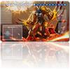 Four leaves Set di tappetini da gioco per tavola Digimon con borsa, tappetino da tavolo per gioco di carte TCG Dimensioni 60 x 35 cm compatibile con mouse pad MTG TCG Digimon con zone per carte