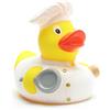 Duckshop I paperella da bagno Chef I paperella da cigolio L 8,5 cm I regalo personale della cucina I Presente Gastronomi I Per collezionisti