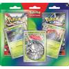Pokémon: Blister migliorato di 2 booster (2 booster e 3 carte promozionali lucide) del GCC Pokémon