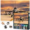TUMOVO Puzzle di aerei per adulti - Puzzle da 1000 pezzi per adulti, 60 x 50 cm, gioco di puzzle difficile e sfida per decorazione murale del soggiorno