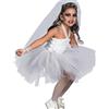 Generico Costume Pennywise Bambina,Costume da Clowns per Ragazze,Costumi di Halloween da Spaventoso per Bambini,Costumi da Tutù Per Ragazze,Film Horror It Fancy Dress Up per Abiti Cosplay Carnevale Festa 2025
