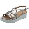 Stonefly Sandali con Zeppa Donna - Marrone Modello 222538 222538 Pelle 40