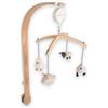 BAMBOOM Giostrina In Legno Musicale Con Toys A Maglia Di Bambù The Farm Bamboom